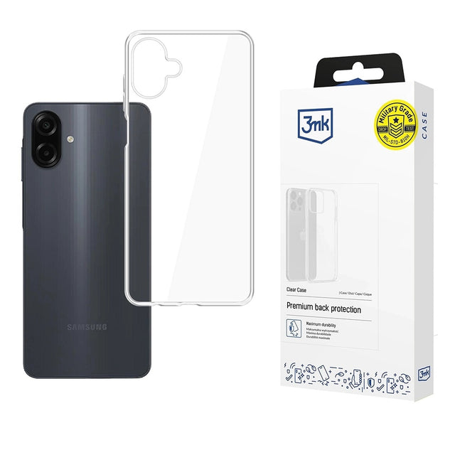 Husa de protectie 3mk Clear compatibil cu Samsung Galaxy A07 4G, Transparent