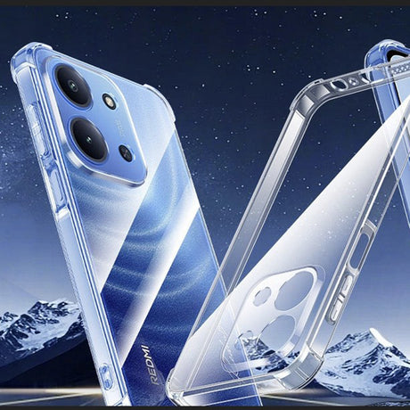 Husa de protectie Techsuit Shockproof Clear Silicone compatibil cu Xiaomi Redmi 15C 4G / Redmi 15C 5G, Transparent