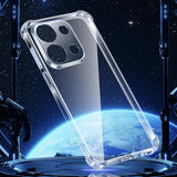 Husa de protectie Techsuit Shockproof Clear Silicone compatibil cu Xiaomi Redmi 15C 4G / Redmi 15C 5G, Transparent