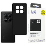 Husa de protectie 3mk Matt compatibil cu Xiaomi Redmi Note 14 Pro 4G, Negru