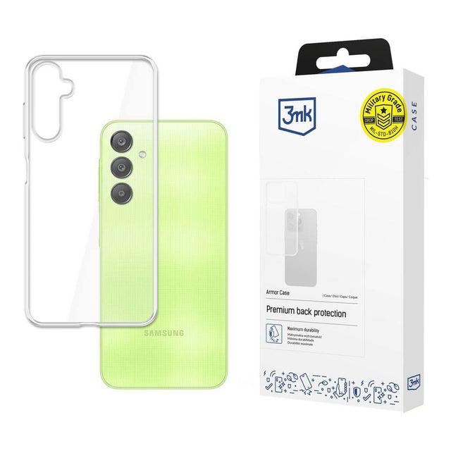 Husa de protectie 3mk Armor compatibil cu Samsung Galaxy A55 5G, Transparent