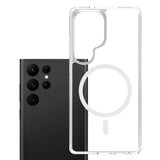 Husa de protectie 3mk Armor MagCase compatibil cu Samsung Galaxy S25 Ultra, Transparent