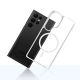 Husa de protectie 3mk Armor MagCase compatibil cu Samsung Galaxy S25 Ultra, Transparent