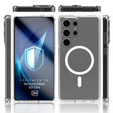Husa de protectie 3mk Armor MagCase compatibil cu Samsung Galaxy S25 Ultra, Transparent