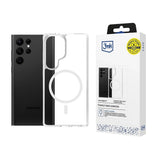 Husa de protectie 3mk Armor MagCase compatibil cu Samsung Galaxy S25 Ultra, Transparent