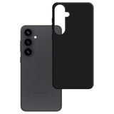 Husa de protectie 3mk Matt compatibil cu Samsung Galaxy S25, Negru