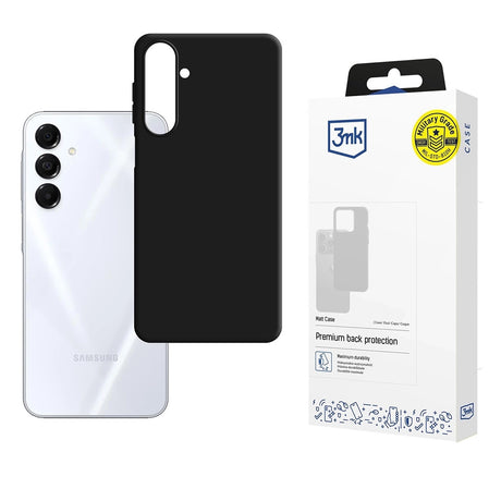 Husa de protectie 3mk Matt compatibil cu Samsung Galaxy A17 5G / A17 4G, Negru