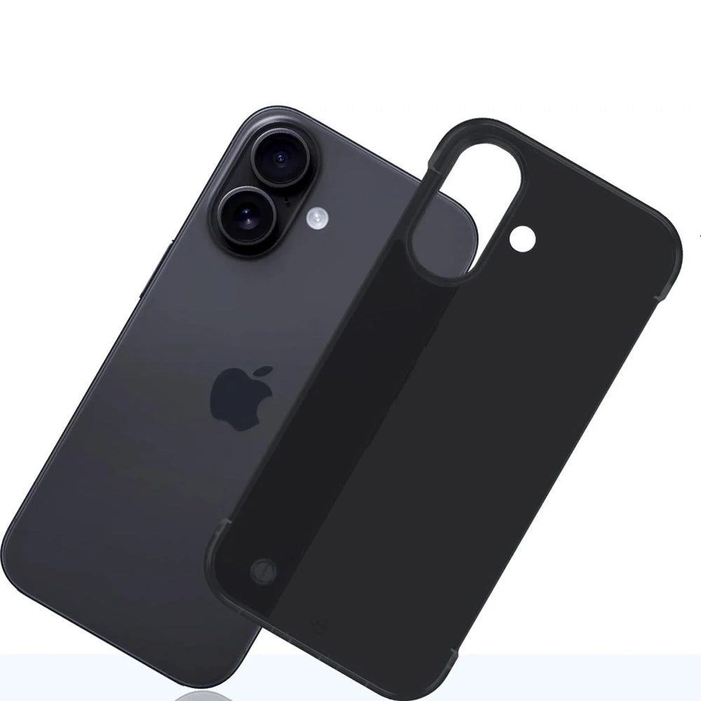 Husa de protectie 3mk Just20g Matt compatibil cu iPhone 17, Negru