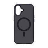 Husa de protectie 3mk Smoke MagCase compatibil cu iPhone 16, Negru