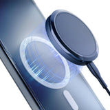 Husa de protectie 3mk Clear MagCase compatibil cu iPhone 15 Pro Max, Transparent
