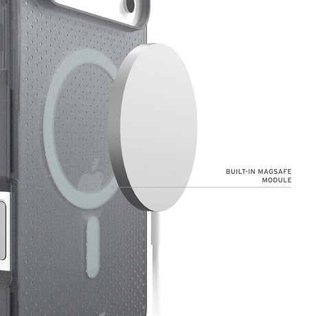 Husa de protectie UAG Dot MagSafe compatibil cu iPhone 17 Pro Max, Ash