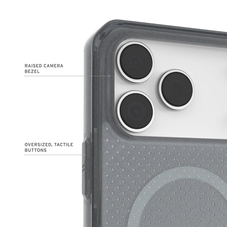 Husa de protectie UAG Dot MagSafe compatibil cu iPhone 17 Pro Max, Ash