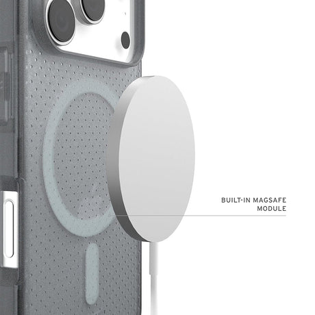 Husa de protectie UAG Dot MagSafe compatibil cu iPhone 17 Pro, Ash