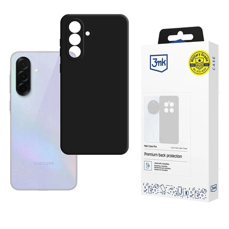 Husa de protectie 3mk Matt Pro compatibil cu Samsung Galaxy A36 5G, Negru