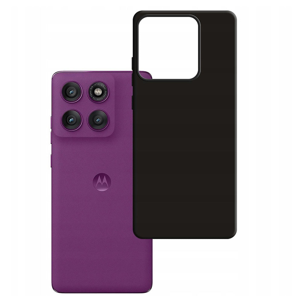 Husa de protectie 3mk Matt compatibil cu Motorola Edge 60 Pro, Negru