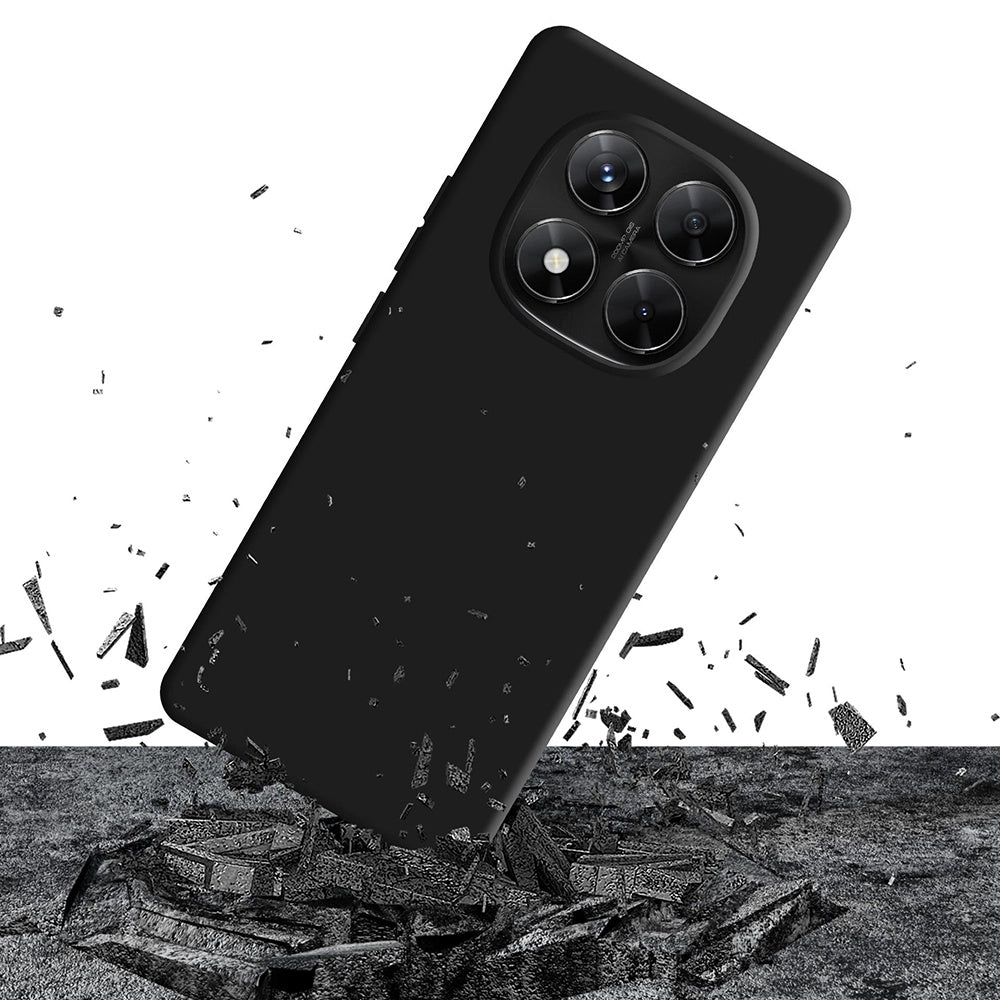 Husa de protectie 3mk Matt compatibil cu Xiaomi Redmi Note 14 Pro 5G / Poco X7, Negru