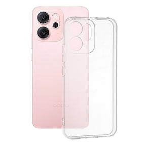 Husa de protectie Techsuit Clear Silicone compatibil cu Oppo Reno14 F / Reno14 FS 5G, Transparent