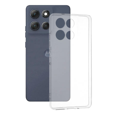 Husa de protectie Techsuit Clear Silicone compatibil cu Motorola Moto G86 Power, Transparent