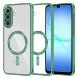 Husa de protectie Techsuit Luxury Crystal MagSafe compatibil cu Samsung Galaxy A17 5G / A17 4G / M17 / F17, Verde Deschis