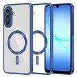 Husa de protectie Techsuit Luxury Crystal MagSafe compatibil cu Samsung Galaxy A17 5G / A17 4G / M17 / F17, Albastru Inchis
