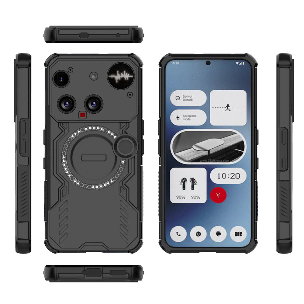 Husa de protectie Techsuit ArmorMag compatibil cu Nothing Phone (3), Negru