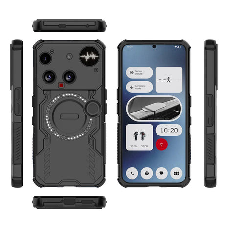 Husa de protectie Techsuit ArmorMag compatibil cu Nothing Phone (3), Negru