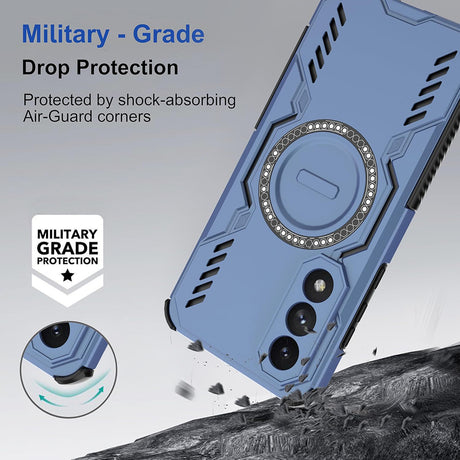 Husa de protectie Techsuit ArmorMag compatibil cu OnePlus Nord 5, Albastru