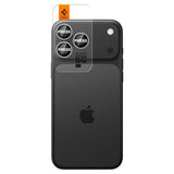 Folie de protectie Spigen compatibil cu iPhone 14 Pro / iPhone 15 Pro / iPhone 16 Pro, Argintiu
