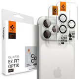 Folie de protectie Spigen compatibil cu iPhone 14 Pro / iPhone 15 Pro / iPhone 16 Pro, Argintiu