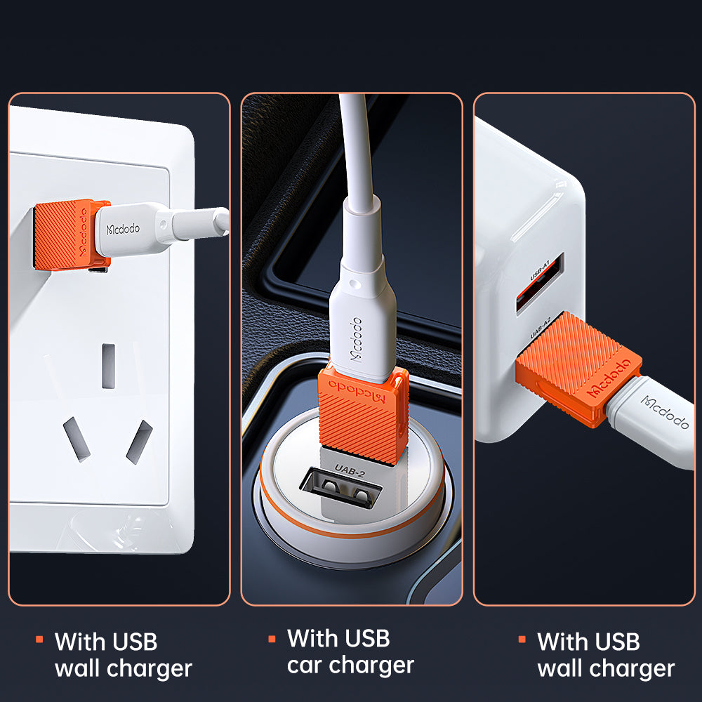 Adaptor Mcdodo OTG (OT-6550), USB-C la USB 3.0, Portocaliu