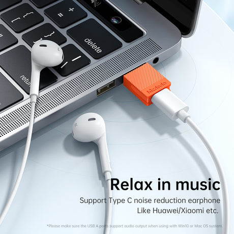 Adaptor Mcdodo OTG (OT-6550), USB-C la USB 3.0, Portocaliu