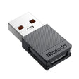 Adaptor Mcdodo OTG Adapter (OT-6970), Type-C to USB 3.0 Convertor, Ultra-fast Data Sync, TPE, 5A, Negru