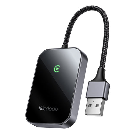 Gadget Mcdodo CarPlay Adapter (CA-7210), Wireless, USB, 1A, Bluetooth 2.1+EDR/3.0/4.X/5, A7 Chip, Support OTA, Siri, Negru