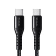 Cablu Mcdodo (CA-5641), Type-C to Type-C, Nylon Braided, Aluminum Alloy, PD60W, 1m, Negru