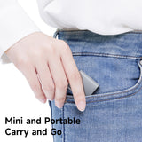 Adaptor Mcdodo Audio Adapter Wales Series (CA-5050), Type-C to Type-C, DC 3.5mm, Aluminum Alloy, Nylon, PD60W, 12.5cm, Gri