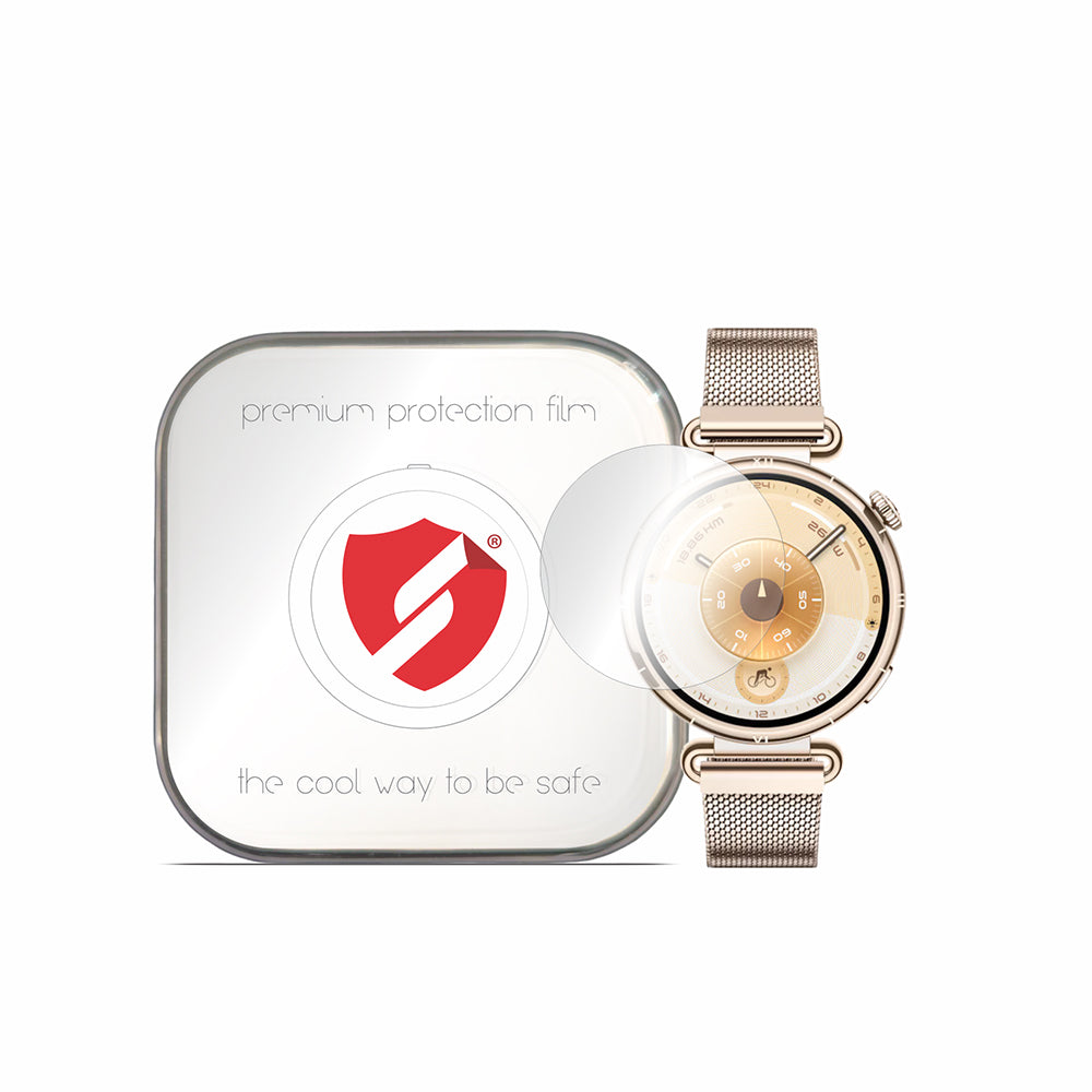 Folie de protectie smartwatch Smart Protection Premium Classic (set de 4) compatibil cu Huawei Watch GT 6 41mm, Transparent