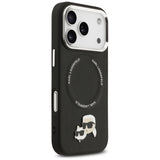 Husa de protectie Karl Lagerfeld compatibil cu iPhone 17 Pro Max, Negru