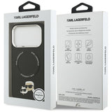Husa de protectie Karl Lagerfeld compatibil cu iPhone 17 Pro Max, Negru