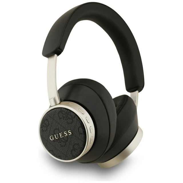 Casti Guess Wireless 4G Classic Logo (GUBHC15P4MRSCK), Bluetooth, ANC, On-ear, Eco Leather, Negru