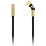 Cablu Guess CBDY 4G Charm (GUCCUCNY4GDK), USB-C to USB-C, Fast Charge, Adjustable Strap, Protective Cap, 1.5m, Negru