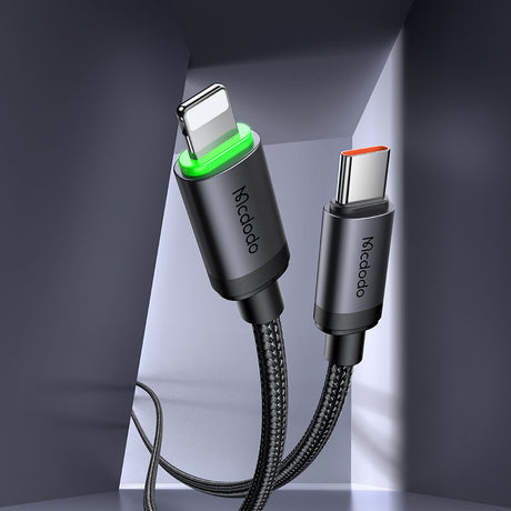 Cablu Mcdodo CA-4820, USB-C la Lightning, 36W, 1m, Negru