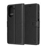 Husa de protectie Techsuit Leather Folio compatibil cu Xiaomi Redmi A5 4G (Standard), Negru