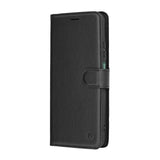 Husa de protectie Techsuit Leather Folio compatibil cu Oppo A5 4G / A5 5G, Negru