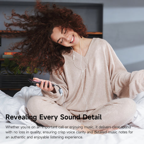 Adaptor Mcdodo Audio Adapter (CA-3120), USB-C to USB-C & DC 3.5mm, PD60W, Premium Sound Quality, Aluminum Alloy/Nylon, 0.1m, Gri