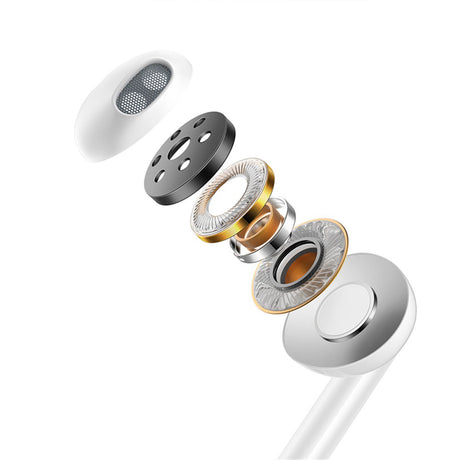 Casti Mcdodo Wired Earphones Element Series (HP-6071), In-Ear, Type-C, 1.2m, Alb