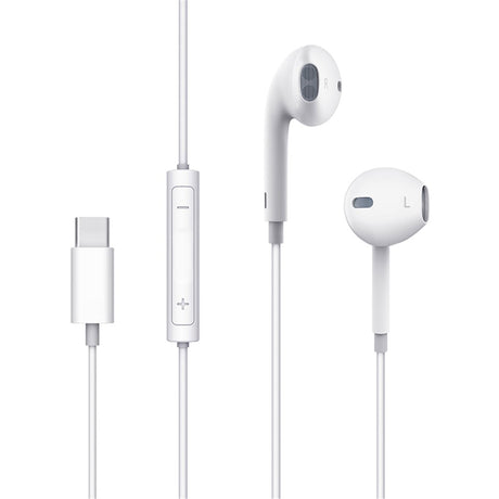 Casti Mcdodo Wired Earphones Element Series (HP-6071), In-Ear, Type-C, 1.2m, Alb