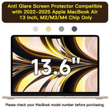 Husa de protectie MacBook Techsuit VisionProX Anti-Blue Light compatibil cu MacBook Air 13" 2024, Transparent Mat