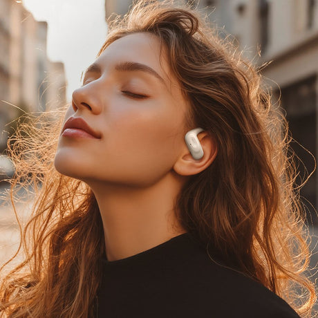 Casti Mcdodo OWS Air O2 Series (HP-8050), Open-Ear, Bluetooth V5.4, Ergonomic Design, Negru