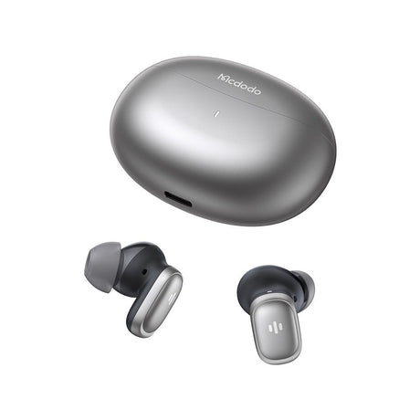 Casti Mcdodo Speak A01 Series (HP-8221), Bluetooth V5.4, ANC + ENC Technology, Argintiu