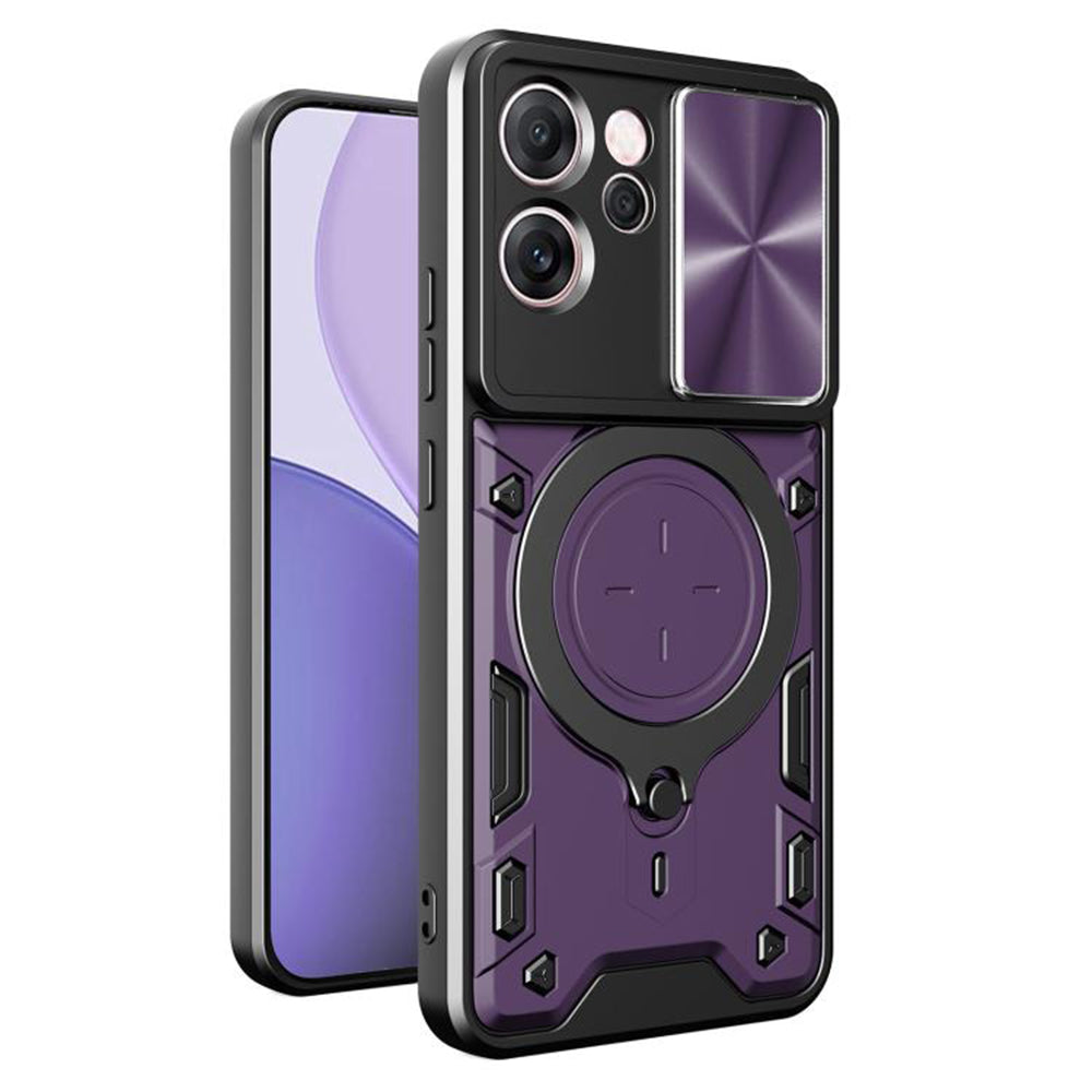 Husa de protectie Techsuit CamGuard Pro compatibil cu Oppo Reno14 F / Reno14 FS 5G, Mov